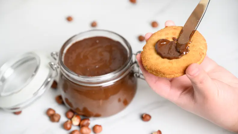 You can spread Nutella on anything!