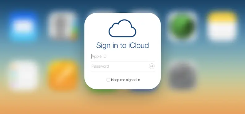 iCloud screenshot