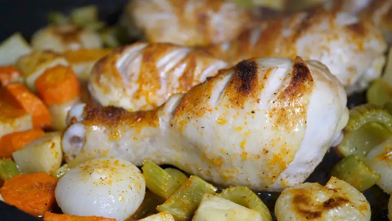 This chicken turned out great... but a conventional oven would've yielded the same result.