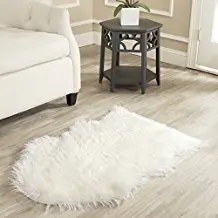 It's not real sheepskin, but it's nice and soft
