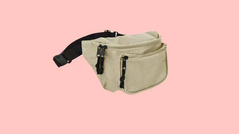 tan pouch