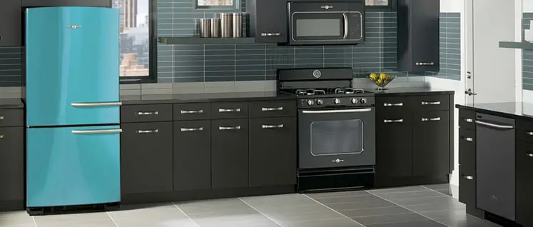 The GE Artistry refrigerator will not be available in Cupcake Blue.