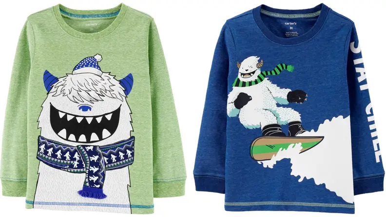 Abominable snowman shirt