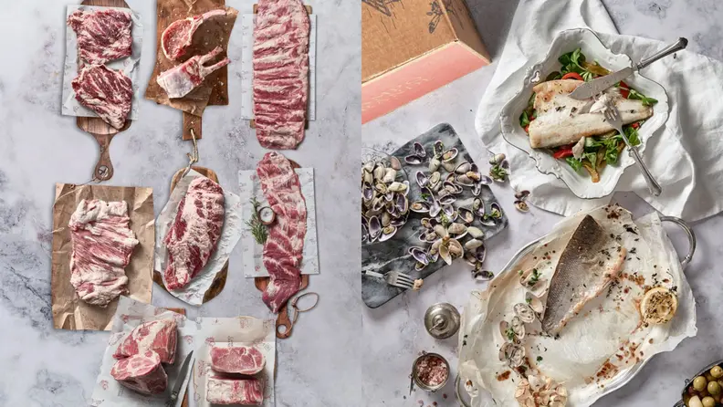A large variety of Campo Grande's meat selection.
