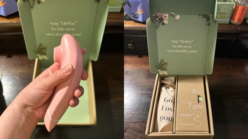 Womanizer Premium Eco in its packaging