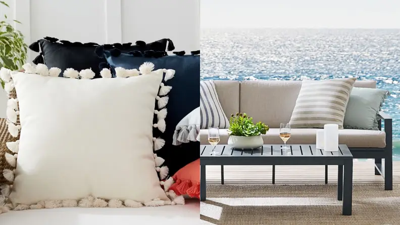 Tassel pillow