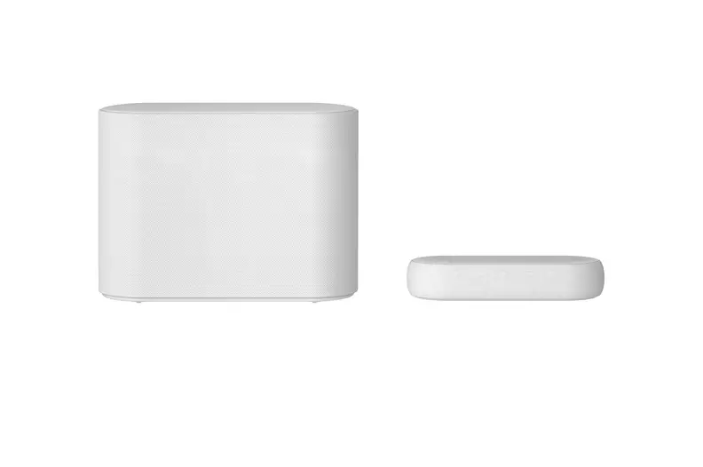 LG QP5 soundbar and sub
