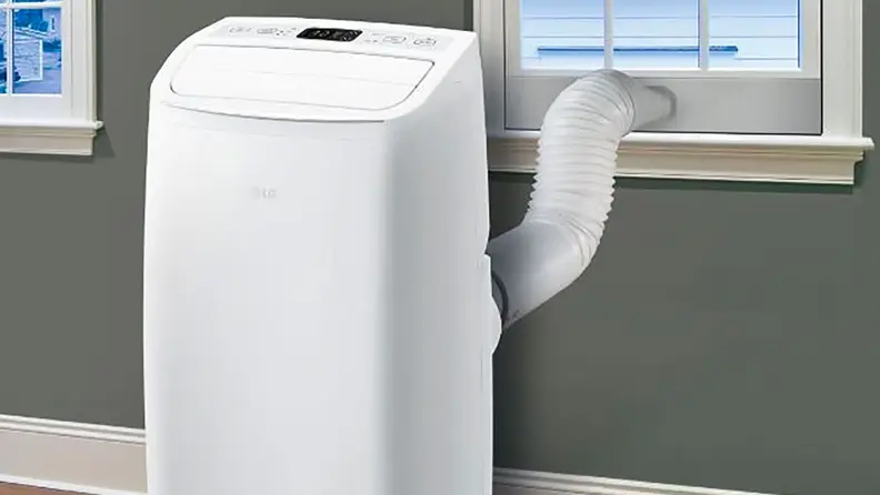 The JHS 10,000 BTU Portable Air Conditioner.