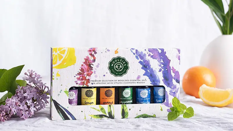 The dryer balls are designed to work with essential oils.