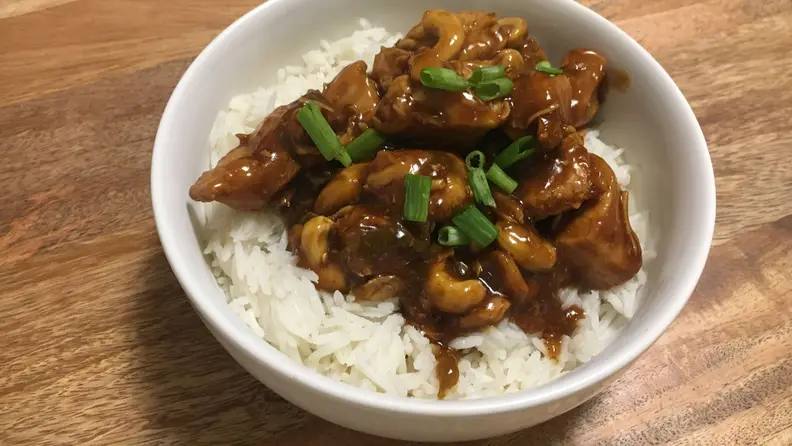 Instant Pot cashew chicken