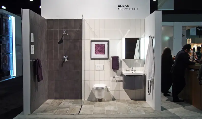 TOTO's urban micro bath brings large-scale luxury to small-scale living.