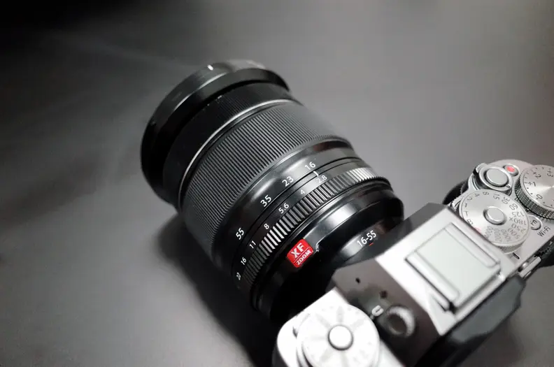 The new Fujinon XF 16–55mm f/2.8 R LM WR.