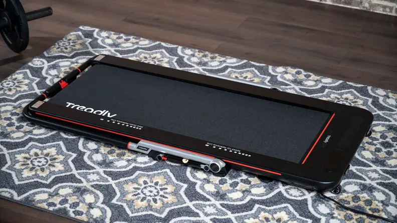 treadly treadmill on rug