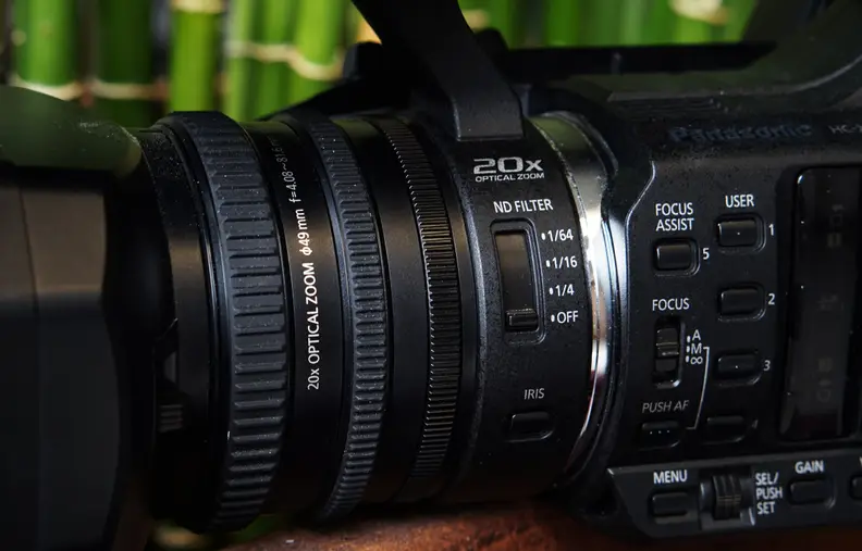 The control rings and functions built directly into the camera save you from having to navigate the digital menu.