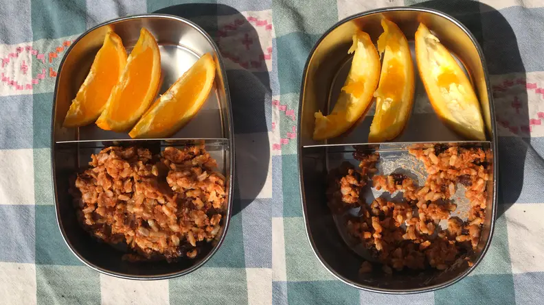 Hearty beans and rice have lots of protein