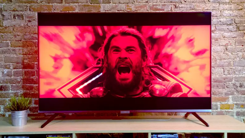 The 2020 TCL 6-Series displaying HDR content