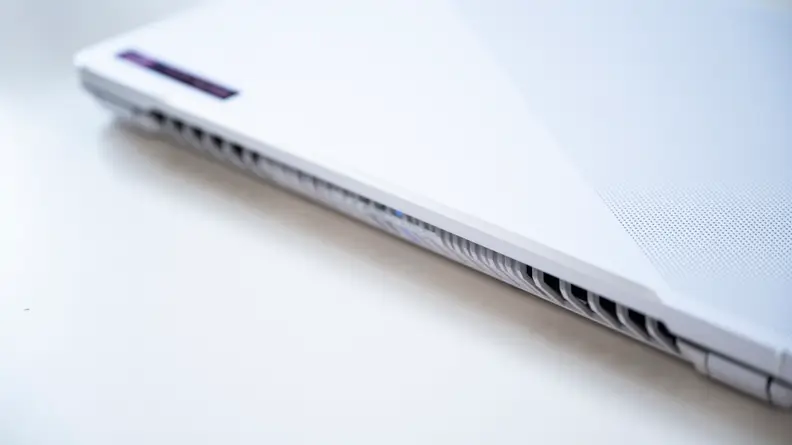 Laptop closed on a table