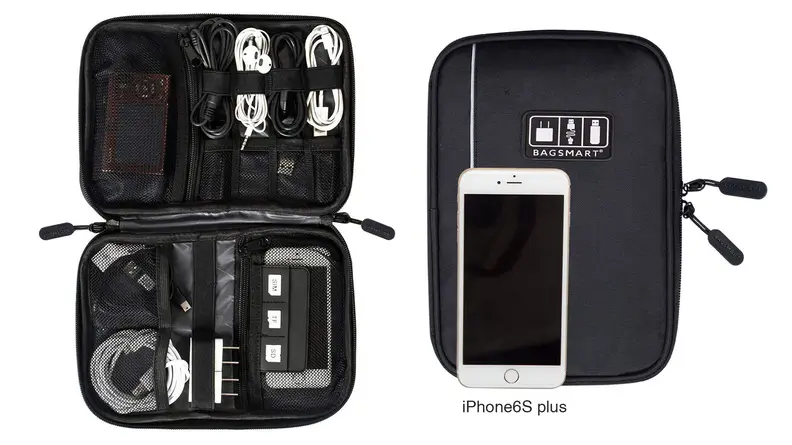A photo of the Bagsmart Electronic Organizer.