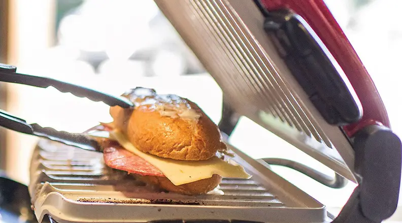 Paninis are just one of the many meals you can make with this grill.