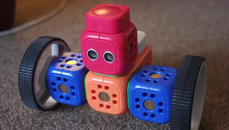 There are tons of neat robots you can build with the Robo Wunderkind kits.