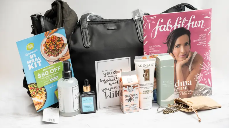 A box from FabFitFun's subscription.