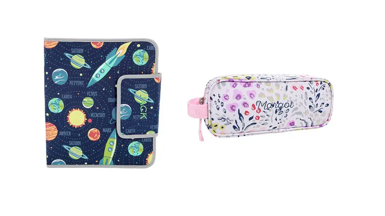 Personalized pencil cases