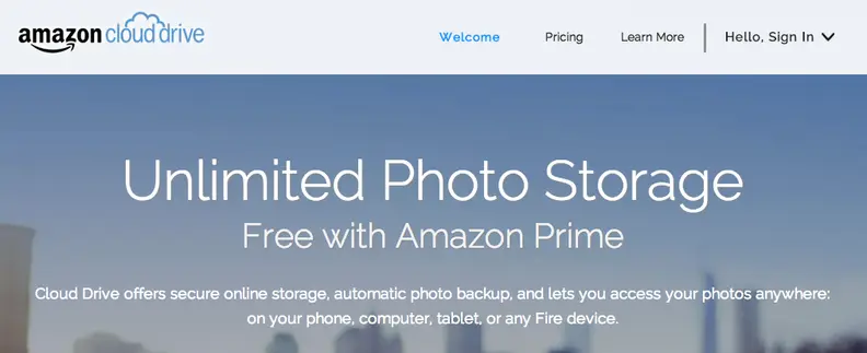 Amazon Cloud Drive Screenshot