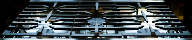 The cast iron grates are dishwasher safe, so clean up should be a breeze.