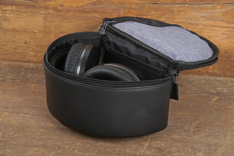While the carrying case is an obvious perk, it's large size means it's not very travel-friendly.