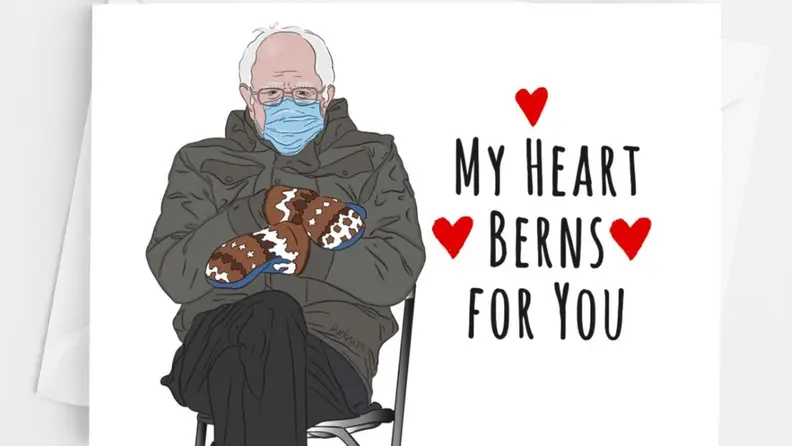 Bernie Sanders card