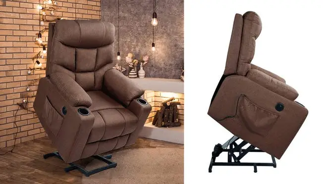 brown Power-lift Chair Electric Recliner