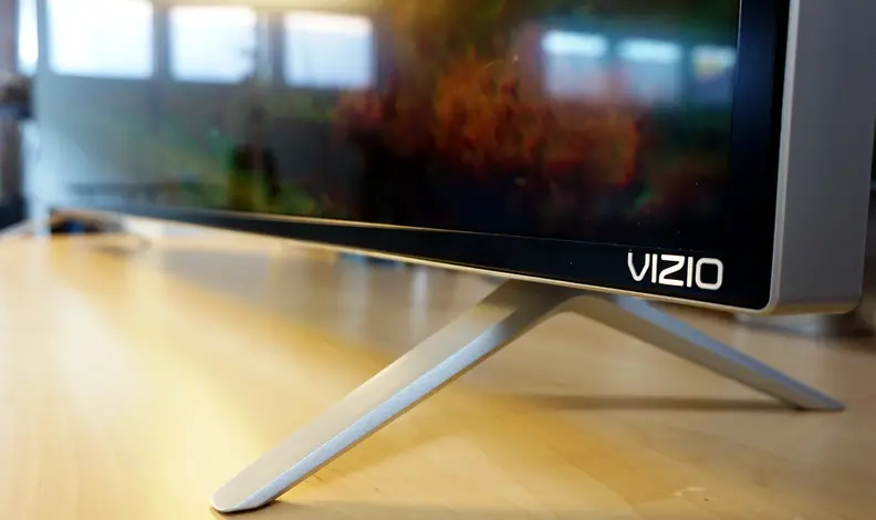 Vizio M65-C1 stand feet wide