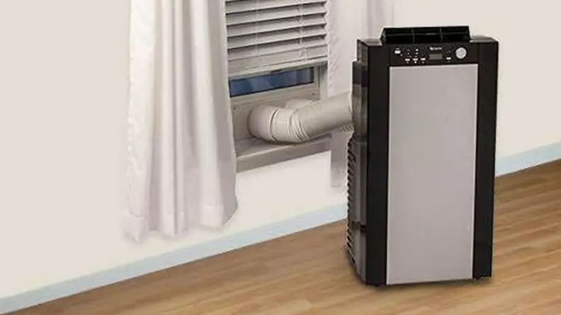 The EdgeStar AP14001HS Portable Air Conditioner and heater with dehumidifier and fan for Rooms up to 525 sq. ft.