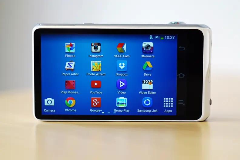Running the Android OS opens up many apps for use on the Galaxy 2.