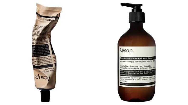 A photo of the Aēsop Resurrection Aromatique Hand Balm.