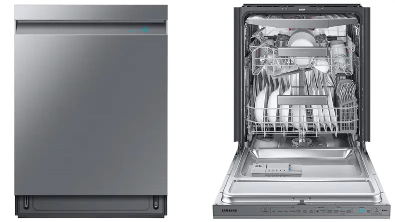 A Samsung DW80R9950US dishwasher