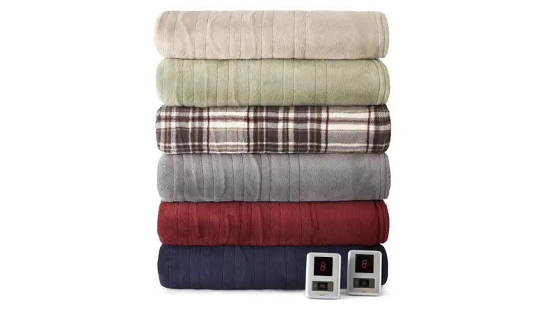 Biddeford Plush Heated Blanket