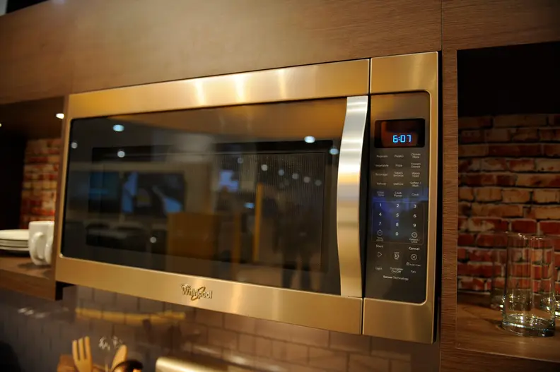 Sunset Bronze microwave