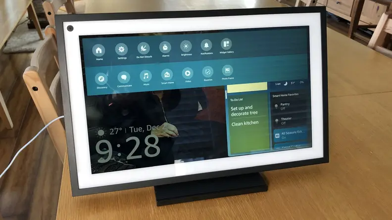You can access various features and settings via this pull-down menu.