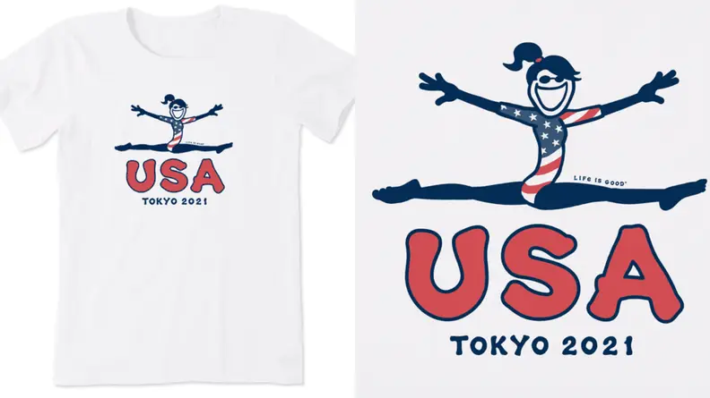 Life Is Good Olympics T-shirt