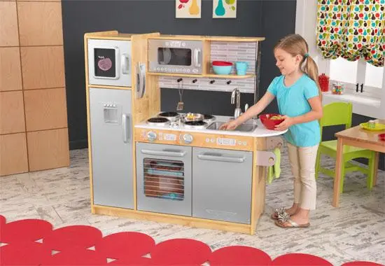 The KidKraft Uptown Naturals Kitchen
