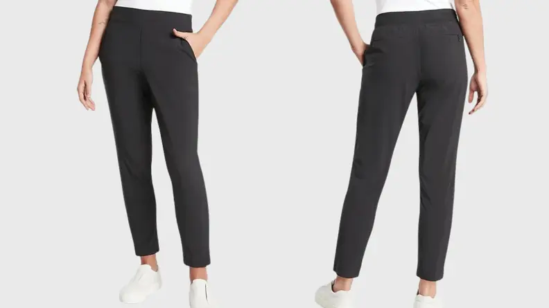 black jogger pants