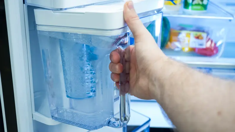 The self-filling pitcher is a unique attribute