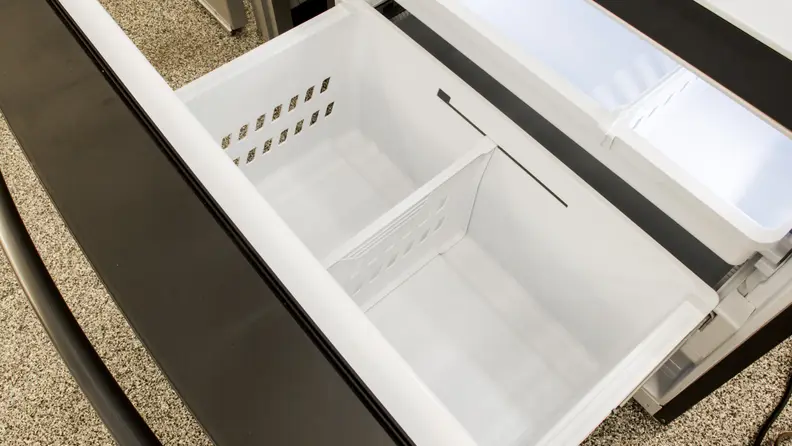 The separators help organize frozen food