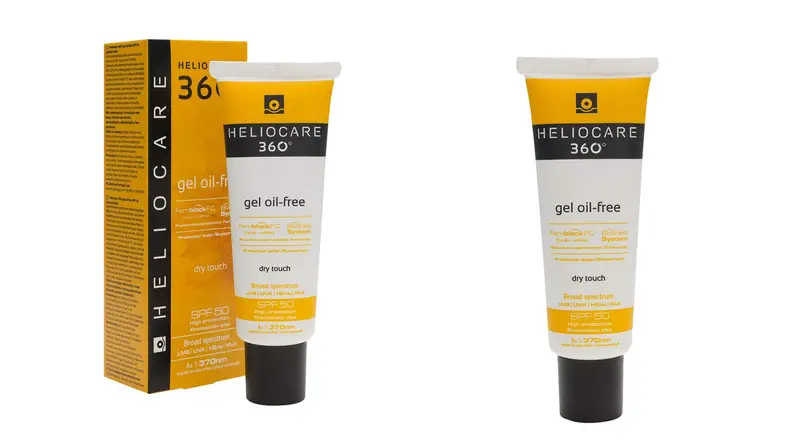 The Heliocare 360° Gel Oil-free SPF 50.