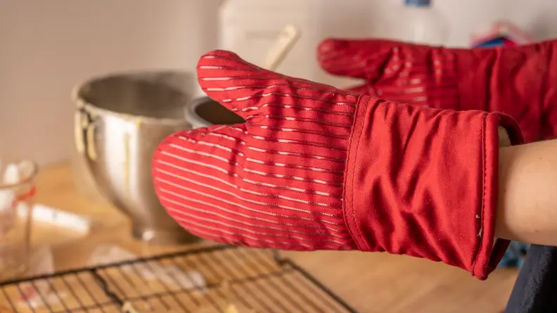 The Big Red House Oven Mitts