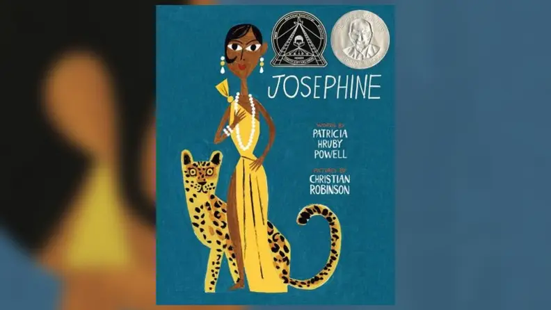 The cover of Josephine: The Dazzling Life of Josephine Baker.