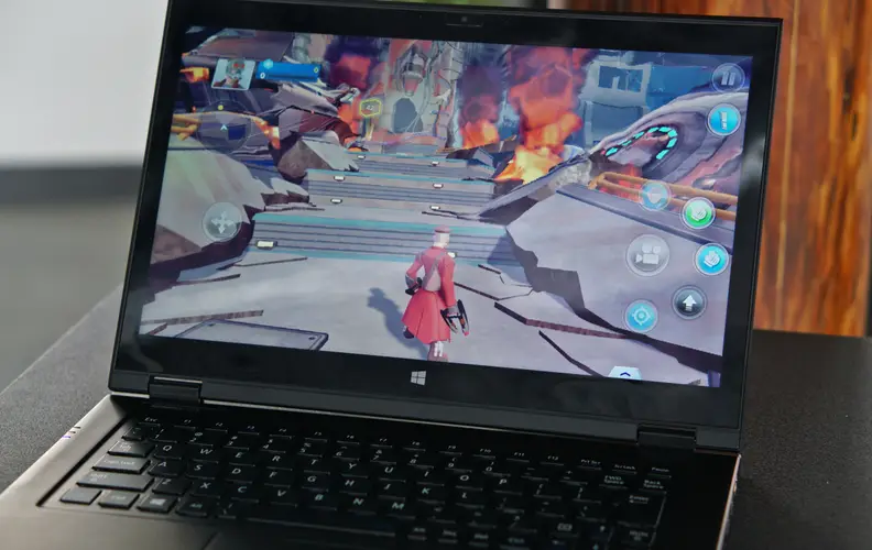 It might not be up to Metro: 2033 Last Light, but you'll have no problem running a game like Disney Infinity.