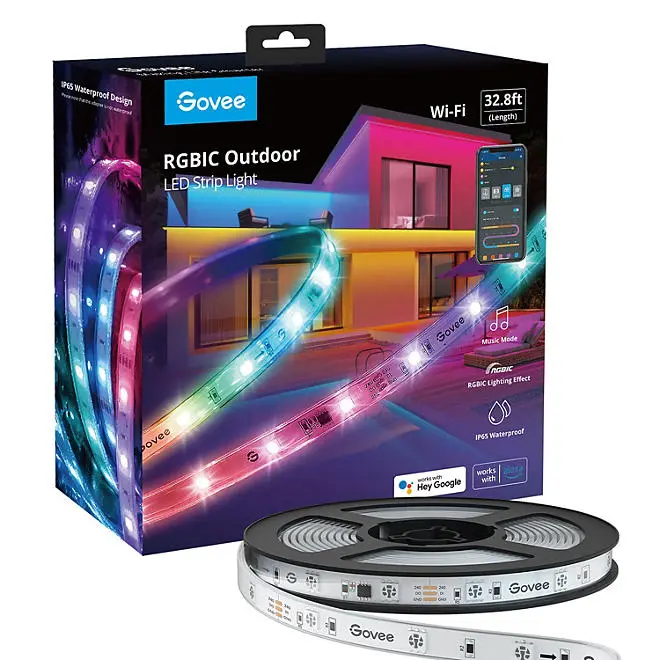 Govee Outdoor LED Strip Light Wi-Fi + Bluetooth