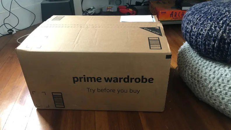 Amazon Prime Wardrobe Box Unopened